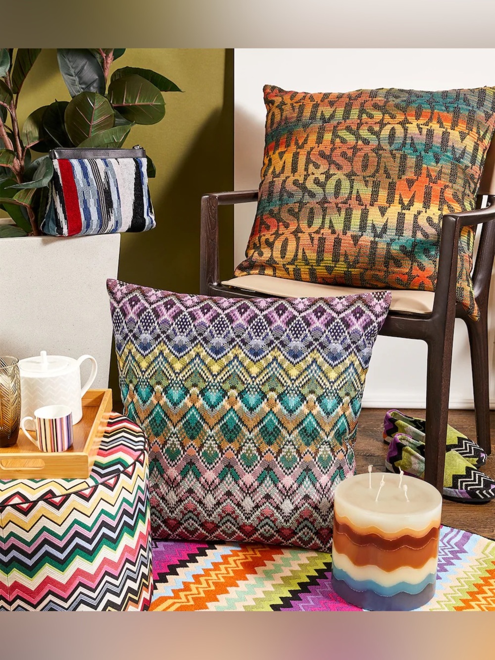 Missoni Home cushion Brooklyn 159 - Picture 4 of 9